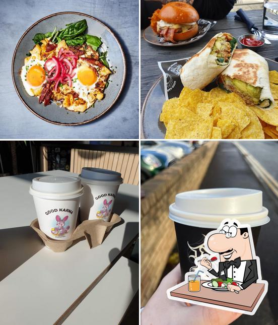 Good Karma Coffee House in Brighouse Restaurant menu and reviews