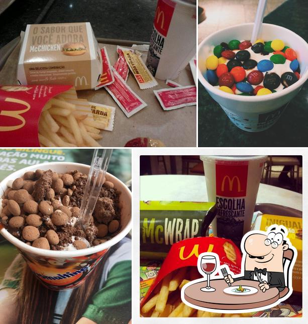 Comida em McDonald's