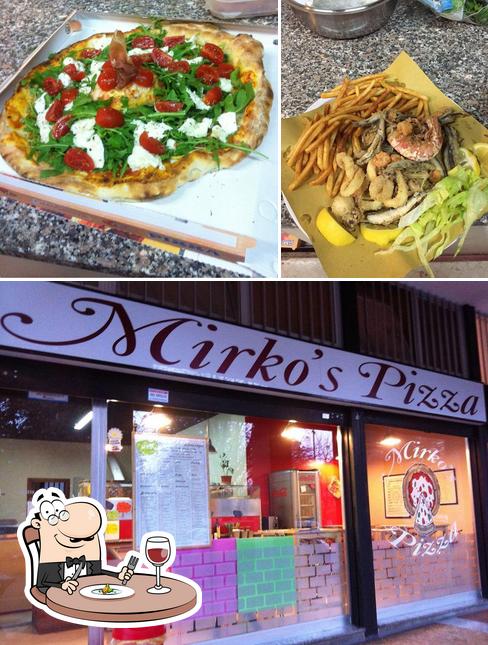 Cibo al Mirko's Pizza