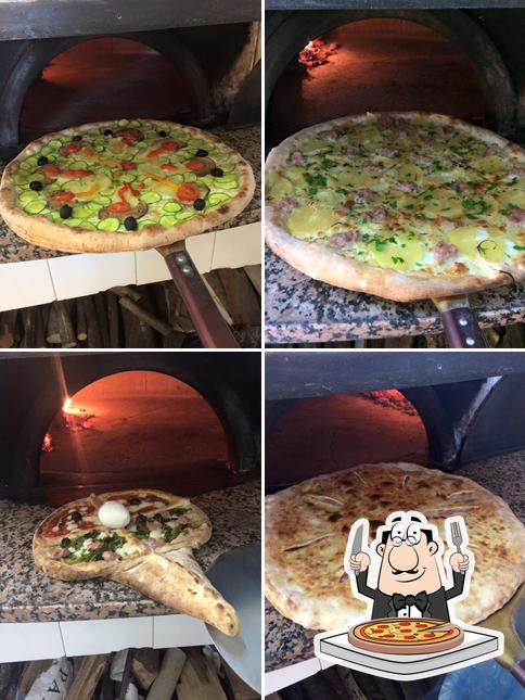 A Pizzeria Vecchia Artigiana, puoi ordinare una bella pizza