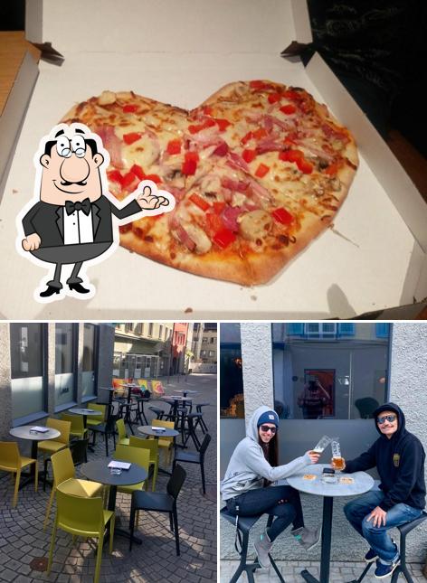 Herr MUK wird durch innere und pizza unterschieden