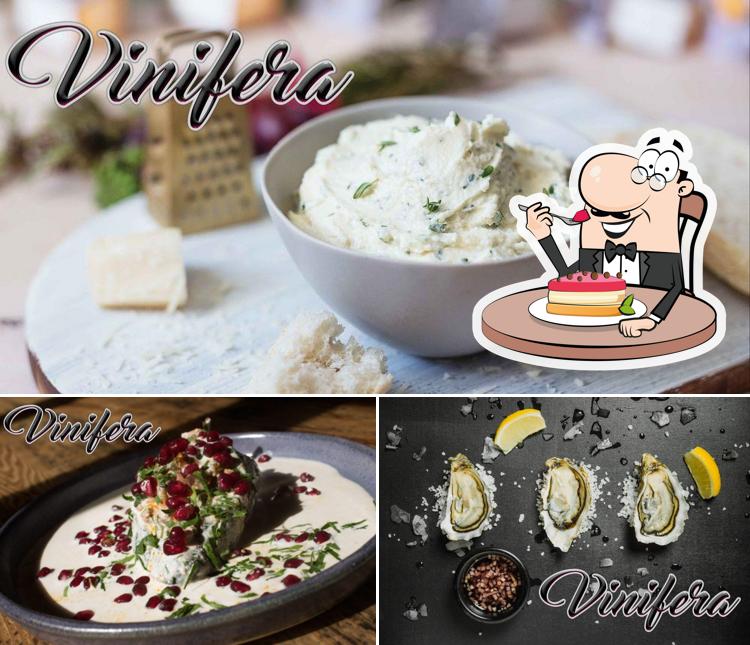 "Vinifera" предлагает разнообразный выбор десертов