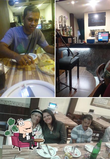 O interior do Casa Nossa Pizzaria