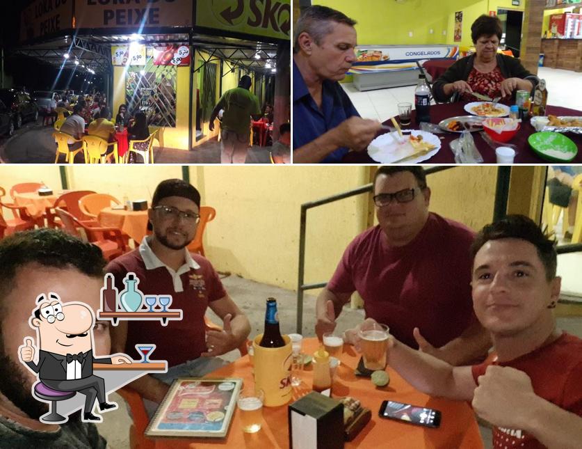 O interior do Loka Do Peixe