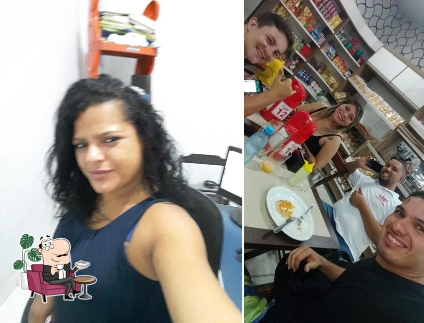 O interior do Panificadora e Pizzaria Areal