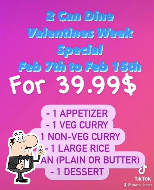 Town’s Heart Indian Cuisine in Guelph Restaurant menu and reviews