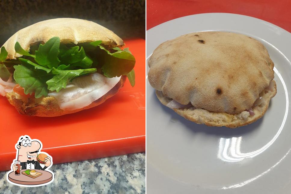 Prenditi un hamburger a Pizzeria trattoria samperone