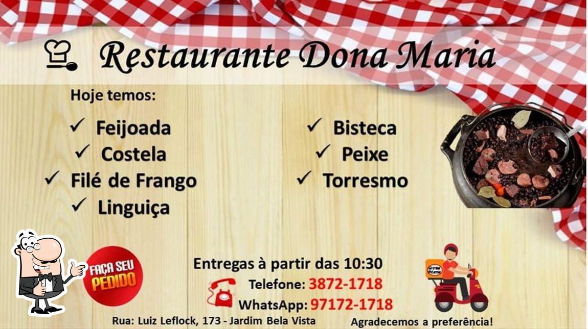 Look at the pic of Dona Maria Restaurante