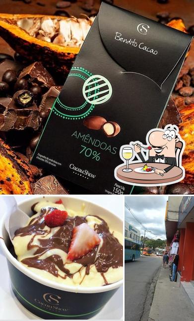 Platos en Cacau Show - Chocolates