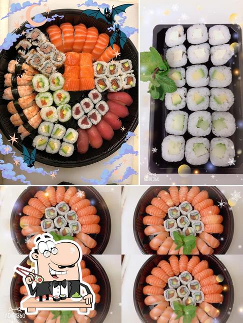 Essayez de nombreuses options de sushi