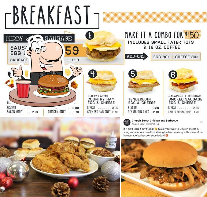 Church Street Chicken & BBQ in Greenbrier Restaurant menu and reviews