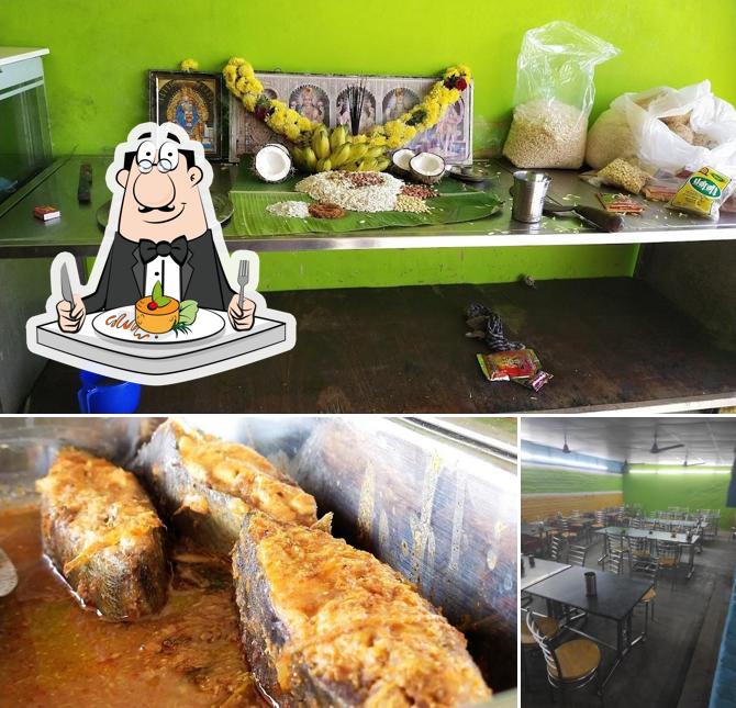 The restaurant's food and interior