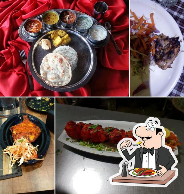 Food at Hotel Sandeep, Family Restaurant and Bar, Deluxe Room's