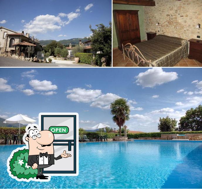 Agriturismo La Solfarola si caratterizza per la esterno e interni