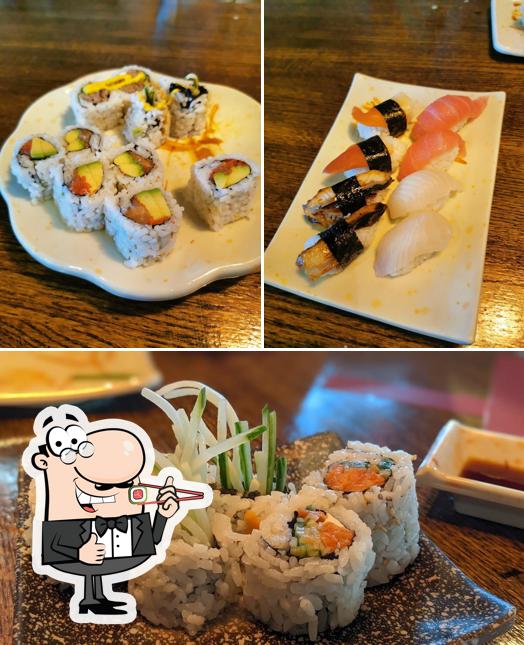 Try out various sushi options