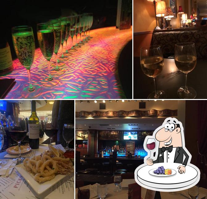 Pickwick & Frolic Restaurant and Club in Cleveland Restaurant menu