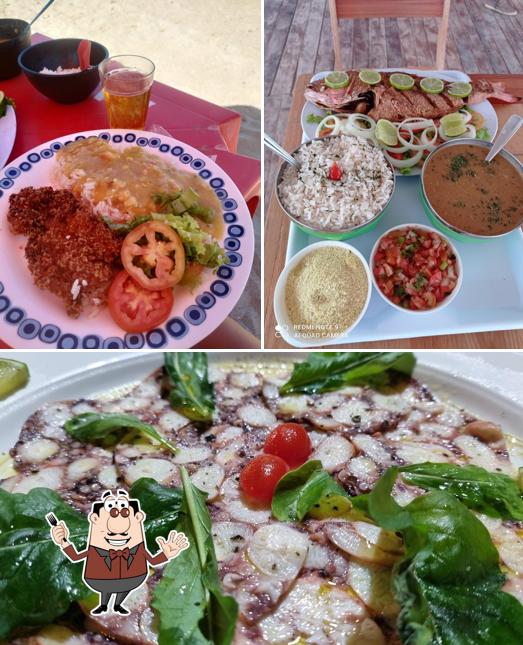 Comida em Paradise Beach, Bar e Restaurante