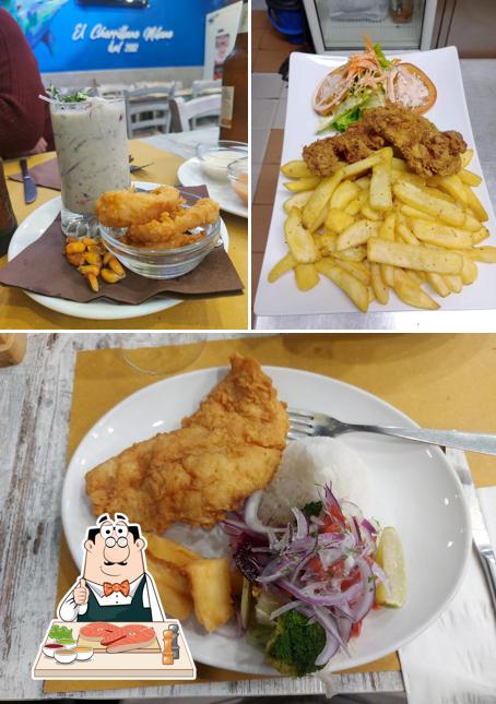 Fish and chips al El Chorrillano