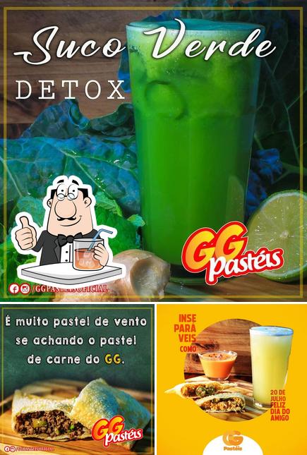 Confira a foto apresentando bebida e cidadãos no GG Pastéis