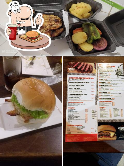 Hambúrguer em General Bacon