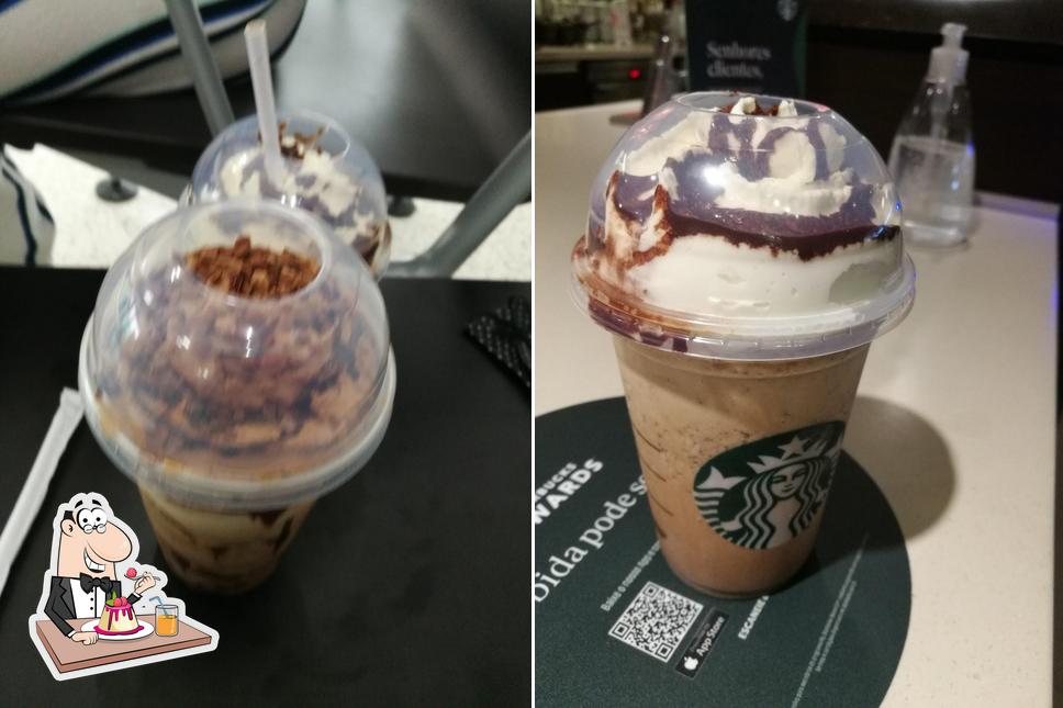 Starbucks oferece uma variedade de sobremesas