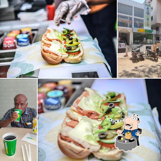 Food at Subway SS Colony Madurai