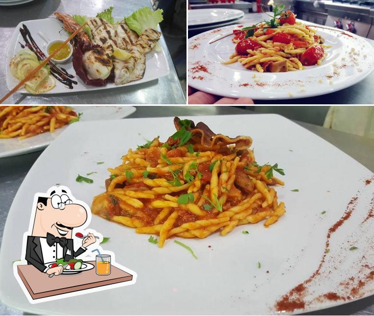 Platti al Trattoria Laguna Blu
