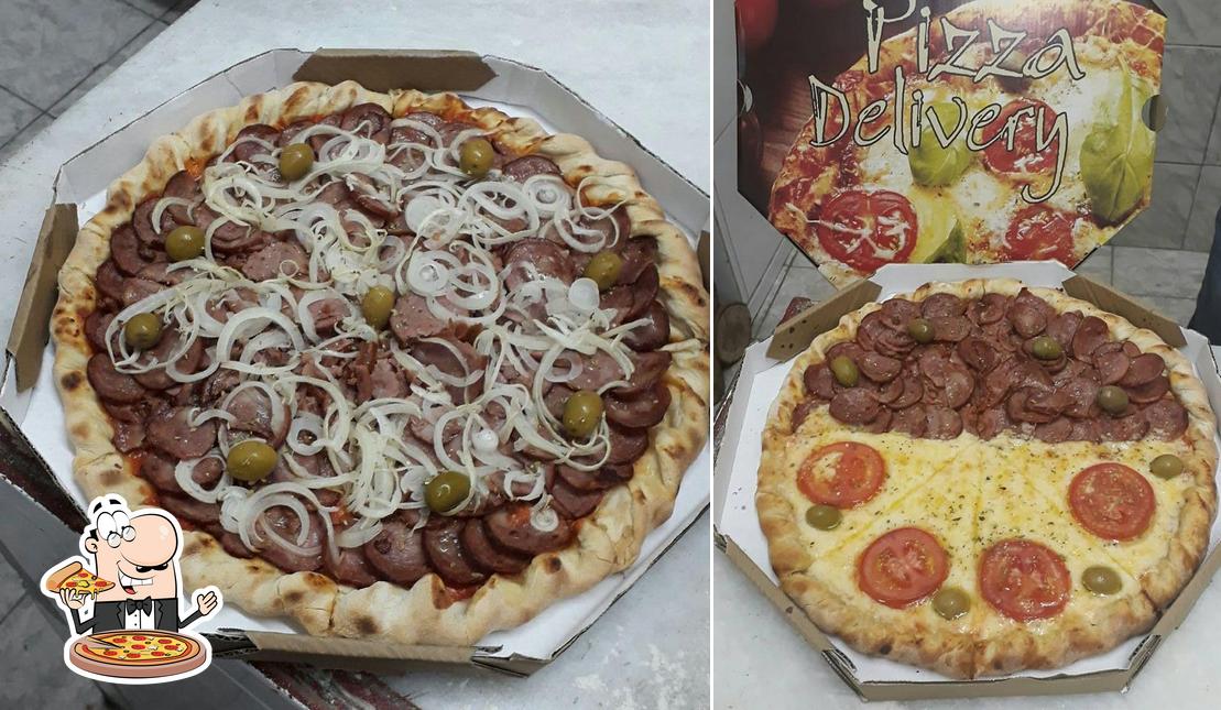 No Una Bella Pizza, você pode pedir pizza