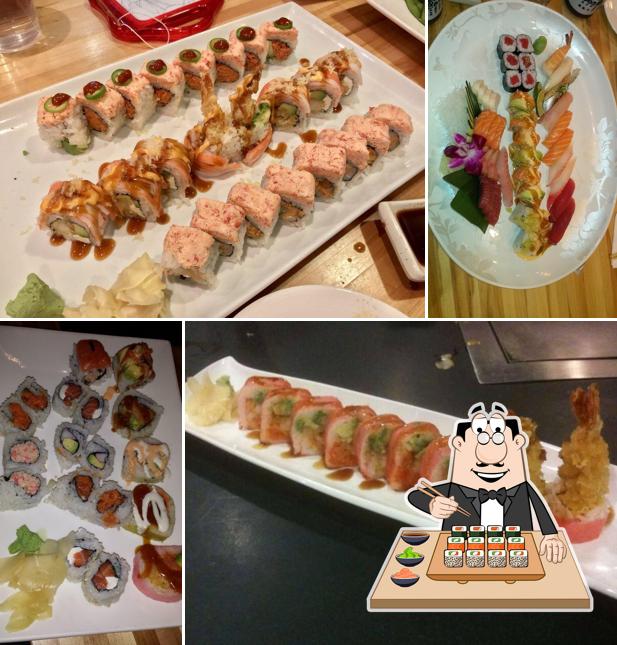 В "Sakana Japanese Sushi & Steak House" предлагают суши и роллы
