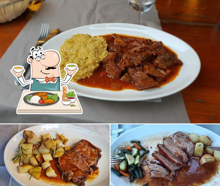 Spezzatino di maiale al Bar Trattoria S.Anna