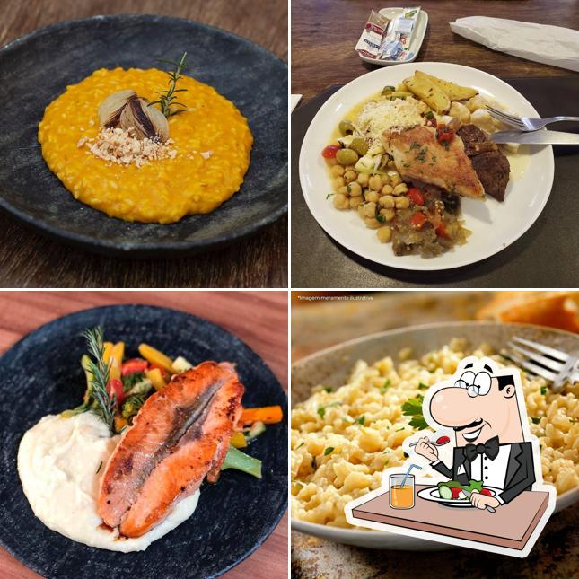 Platos en Da Franco
