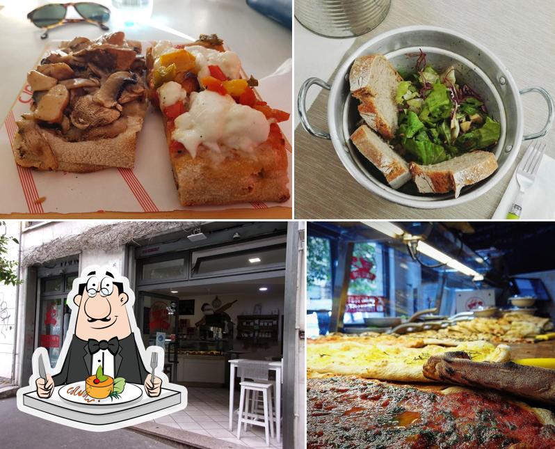 Platti al Farro Zero pane e pizza