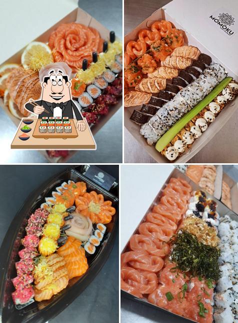 В "Momoku Sushi" подают суши и роллы