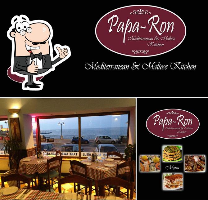 Look at this picture of Papa Ron Restaurant