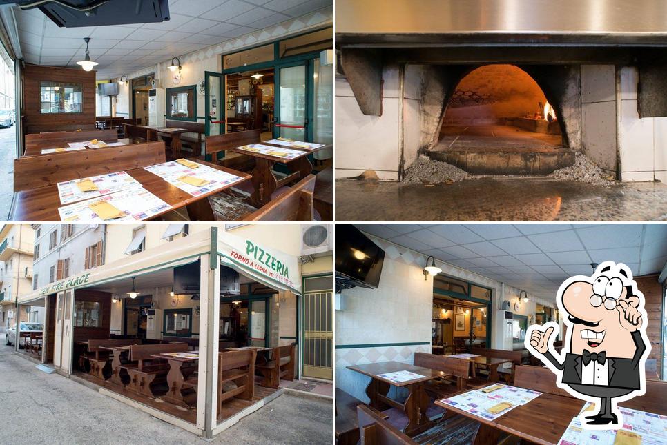 Gli interni di Pizzeria New Fire Place Grottammare