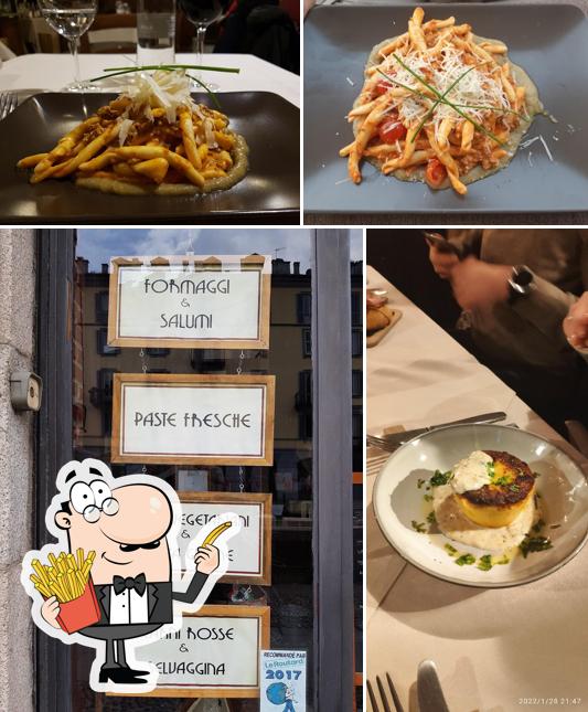 Assaggia le patatine fritte a Asso di Fiori | Osteria dei Formaggi