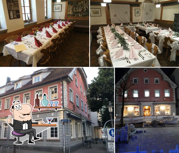 Restaurant Engel se distingue par sa intérieur et extérieur