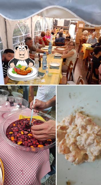 Questa è la foto che presenta la cibo e interni di Il Vecchio Mulino del Dano