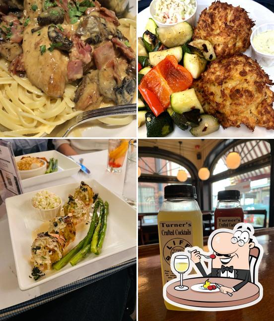 Pub y bar Turner's Seafood Grill & Market, Melrose Carta del