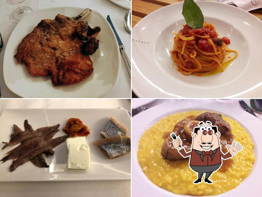 Platti al Trattoria Masuelli San Marco