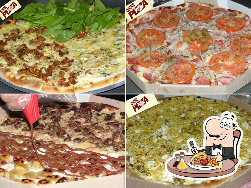 No Quero Pizza, você pode provar pizza