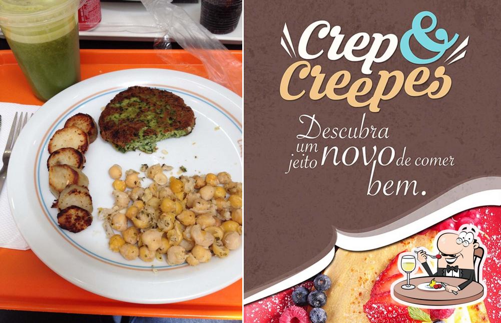 Comida em Crep&Creepes Refeições Fitness Refeições Veganas Refeição Vegetariana