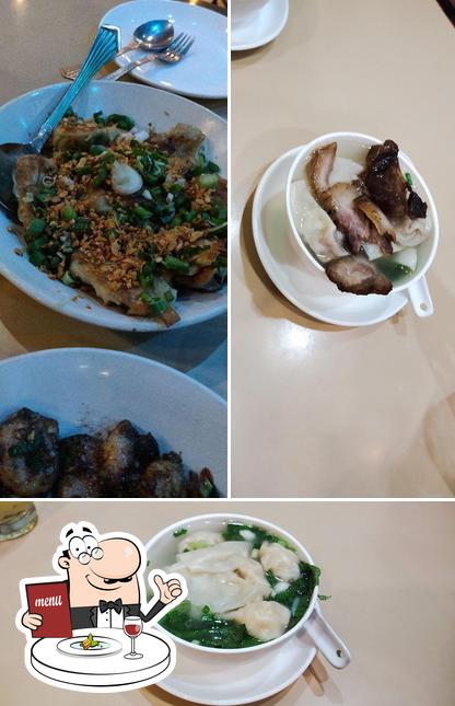 Food at Ling's Pavilion