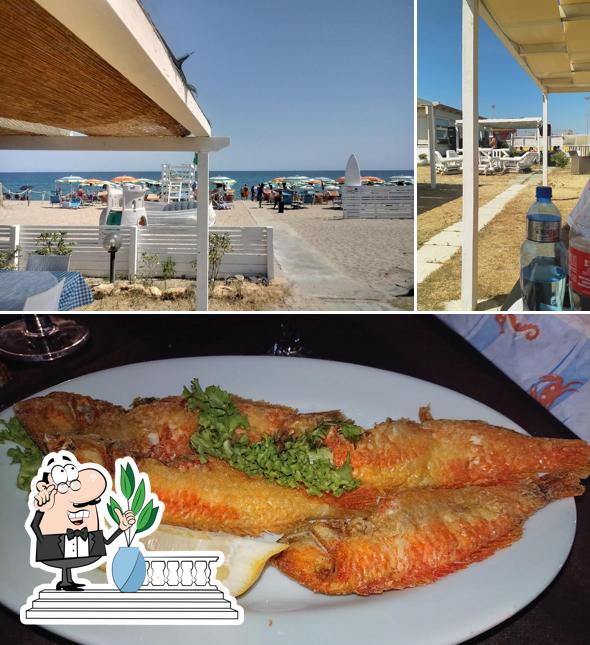 La locanda beach - Gemelli si caratterizza per la esterno e cibo