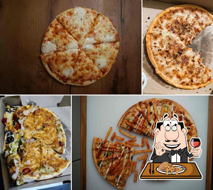 Try out different kinds of pizza