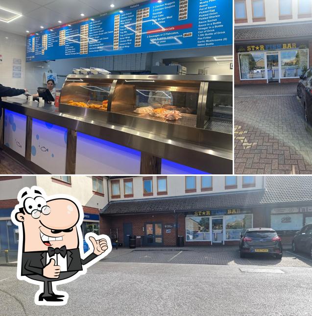 Star Fish Bar Castlemead, WestonsuperMare Carta del restaurante y