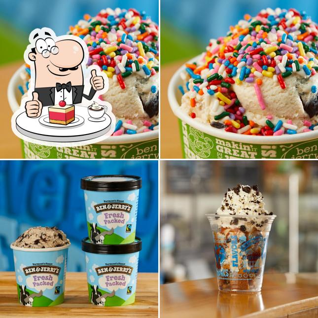 Don’t forget to order a dessert at Ben & Jerry's