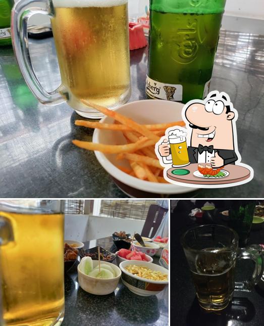 Dollar Recreational Club serves a number of beers