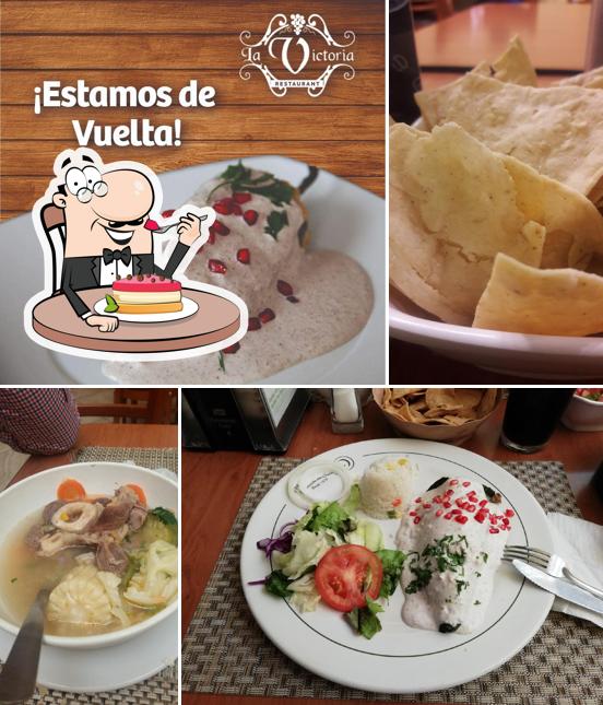 Restaurante La Victoria offers a range of sweet dishes