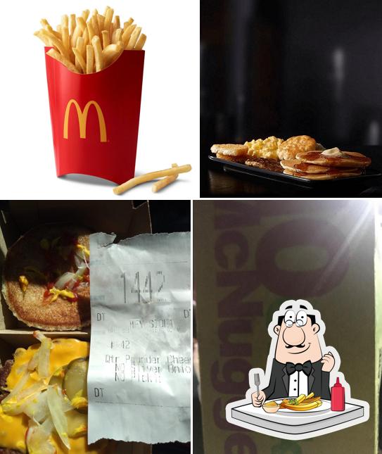 At McDonald's you can enjoy French fries